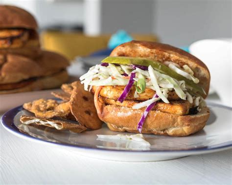 How many calories are in bbq tofu slider - calories, carbs, nutrition