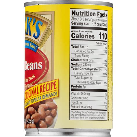 How many calories are in beans pinto bacon scratch 1/2 cup - calories, carbs, nutrition