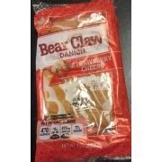 How many calories are in bear claws - calories, carbs, nutrition