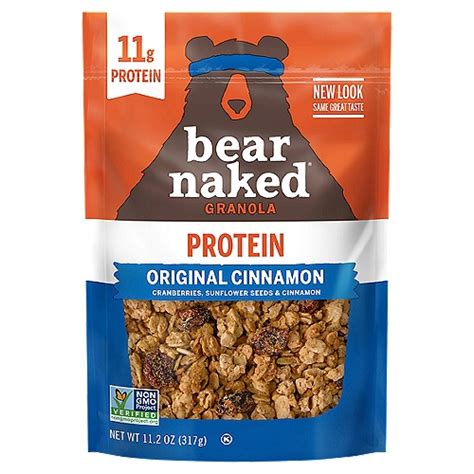 How many calories are in bear naked protein - calories, carbs, nutrition