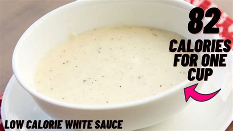 How many calories are in bechamel sauce - calories, carbs, nutrition