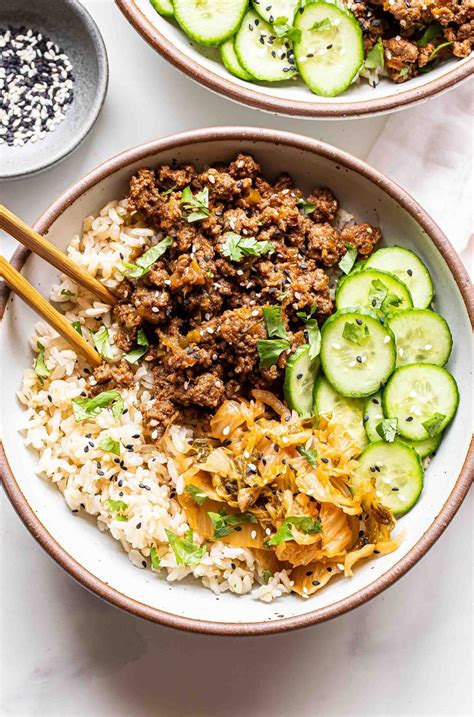 How many calories are in beef bulgogi bowl - calories, carbs, nutrition