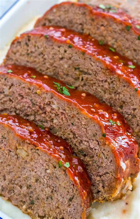 How many calories are in beef meatloaf - calories, carbs, nutrition