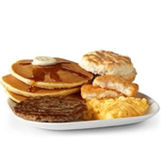 How many calories are in big breakfast with hot cakes - calories, carbs, nutrition