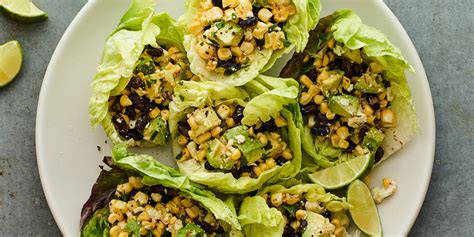 How many calories are in black bean lettuce cups - calories, carbs, nutrition