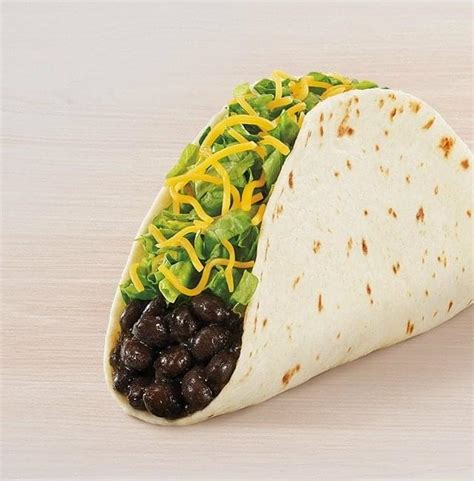 How many calories are in black bean soft taco - calories, carbs, nutrition