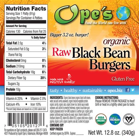 How many calories are in black bean veggie burger - calories, carbs, nutrition