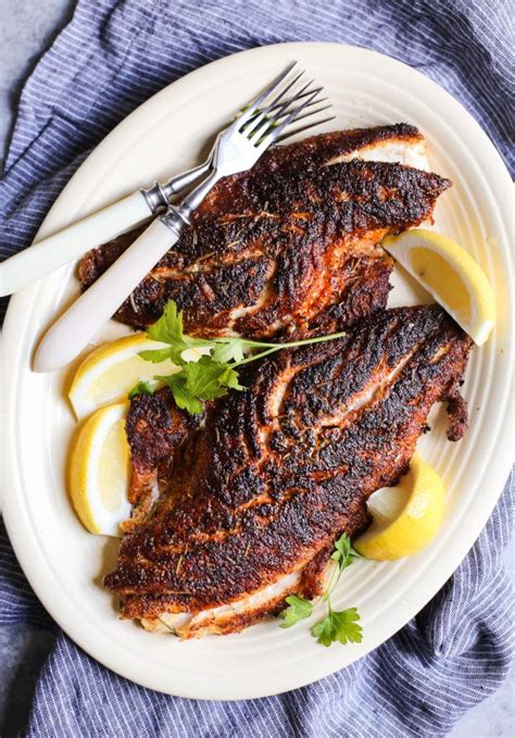 How many calories are in blackened red snapper - calories, carbs, nutrition