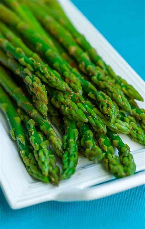 How many calories are in blanched asparagus - calories, carbs, nutrition