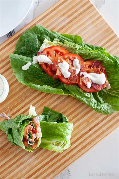 How many calories are in blt lettuce wrap - calories, carbs, nutrition