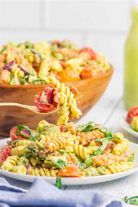 How many calories are in blt pasta salad - calories, carbs, nutrition