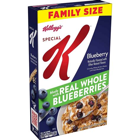 How many calories are in blueberry cereal - calories, carbs, nutrition