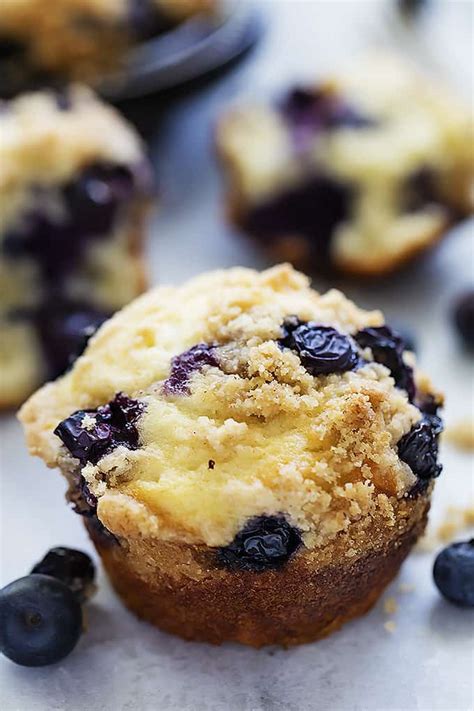 How many calories are in blueberry crumb muffin - calories, carbs, nutrition