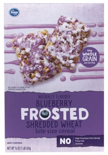 How many calories are in blueberry frosted shredded wheat - calories, carbs, nutrition