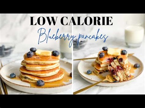 How many calories are in blueberry pancake - calories, carbs, nutrition