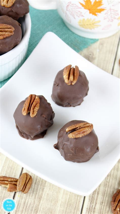 How many calories are in bourbon pecan pie truffles - calories, carbs, nutrition