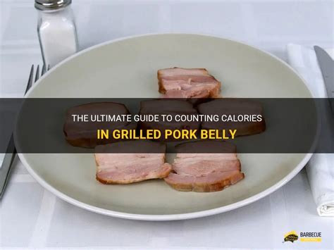 How many calories are in braised pork belly - calories, carbs, nutrition