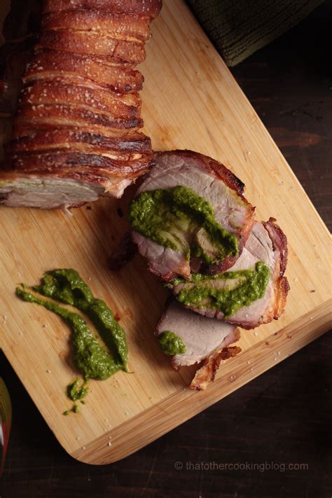 How many calories are in brazilian pork butt with chimichurri - calories, carbs, nutrition