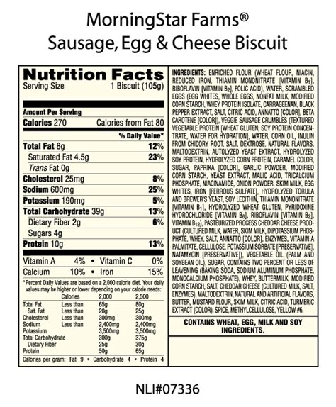 How many calories are in breakfast biscuit w/ egg & sausage - calories, carbs, nutrition