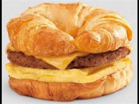 How many calories are in breakfast sausage, egg cheese croissant - calories, carbs, nutrition