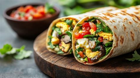 How many calories are in breakfbast burrito - calories, carbs, nutrition