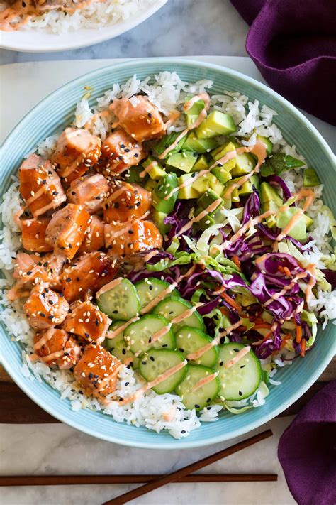 How many calories are in brkf bowl salmon rice & kale dukkah - calories, carbs, nutrition