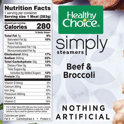How many calories are in broccoli and beef - calories, carbs, nutrition