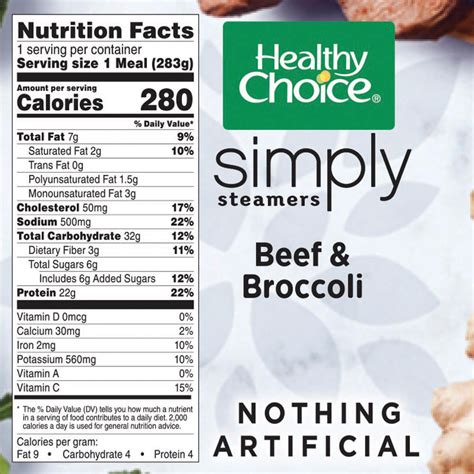 How many calories are in broccoli and beef - calories, carbs, nutrition