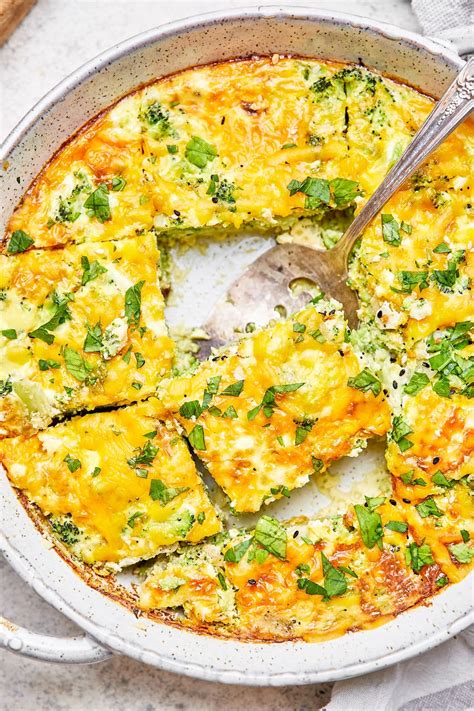 How many calories are in broccoli cheddar egg bake - calories, carbs, nutrition