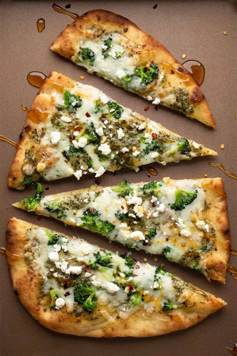 How many calories are in broccoli cheddar flat bread pizza - food on demand - calories, carbs, nutrition