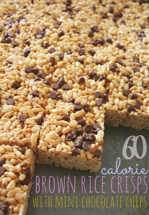 How many calories are in brown rice crispy treat - calories, carbs, nutrition