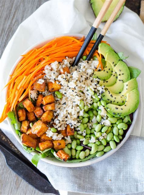 How many calories are in brown rice for poke bowl - calories, carbs, nutrition