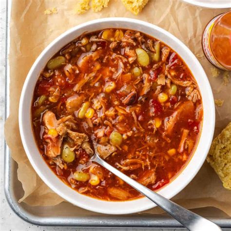 How many calories are in brunswick stew with cornbread (600hs) - calories, carbs, nutrition