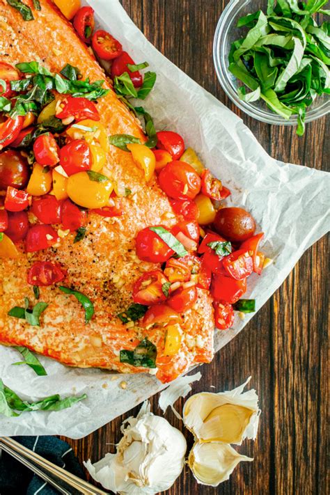How many calories are in bruschetta salmon burger - calories, carbs, nutrition