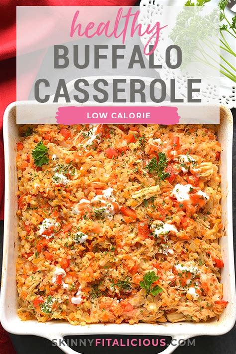 How many calories are in buffalo chicken casserole - calories, carbs, nutrition