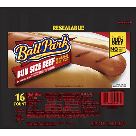 How many calories are in bun size beef franks - calories, carbs, nutrition