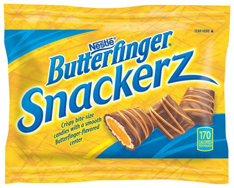 How many calories are in butterfinger snackerz - calories, carbs, nutrition