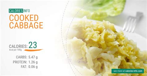 How many calories are in cabbage - calories, carbs, nutrition