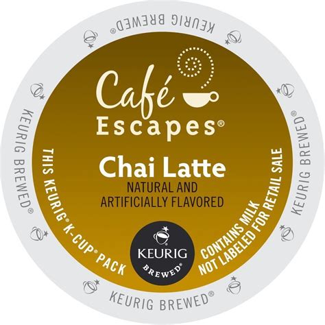 How many calories are in cafe escapes chai latte - calories, carbs, nutrition