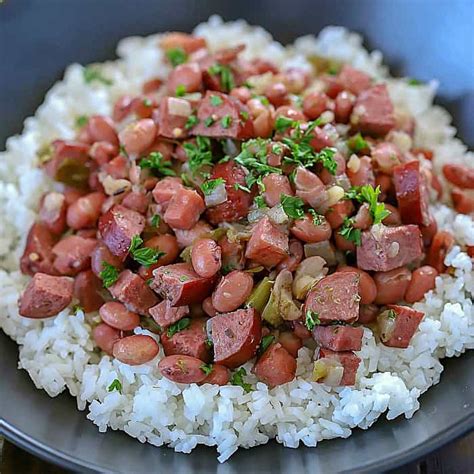 How many calories are in cajun red beans and rice - calories, carbs, nutrition