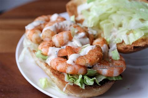 How many calories are in cajun shrimp po' boy (19750.8) - calories, carbs, nutrition