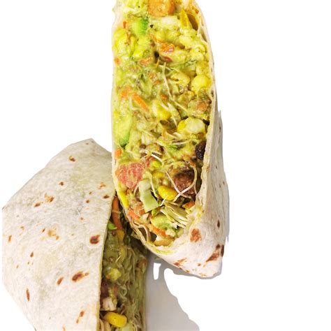 How many calories are in cajun spiced vegetable wrap - calories, carbs, nutrition