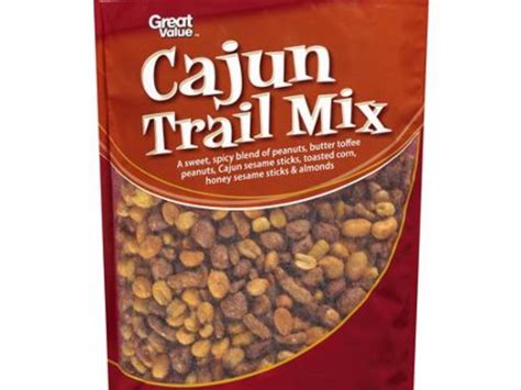 How many calories are in cajun trail mix - calories, carbs, nutrition