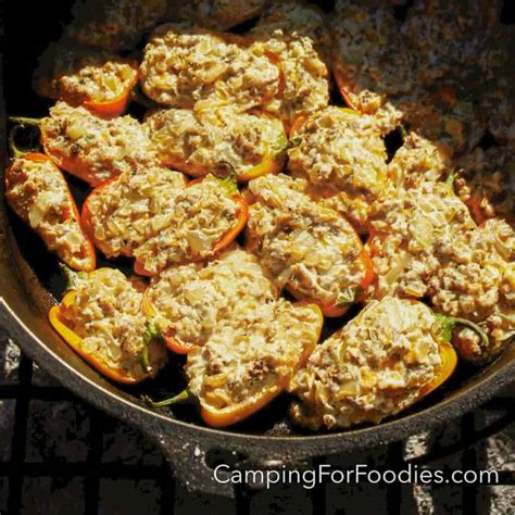 How many calories are in campfire stuffed peppers - calories, carbs, nutrition