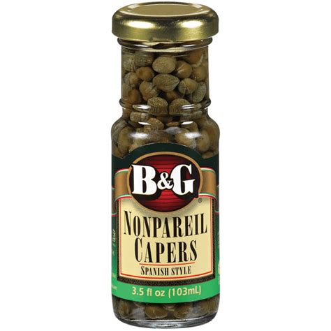 How many calories are in capers non pareil drained 1 tbsp - calories, carbs, nutrition