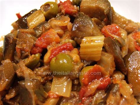 How many calories are in caponata eggplant & pepper salad, roasted - calories, carbs, nutrition