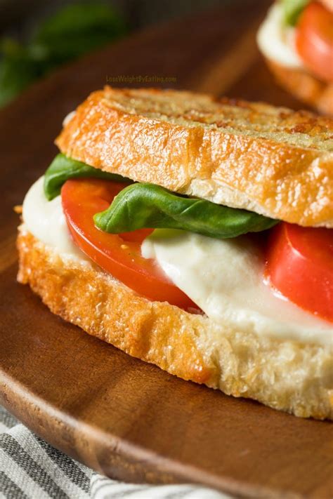 How many calories are in caprese panini (36045.0) - calories, carbs, nutrition