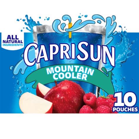 How many calories are in capri sun juicers mountain cooler - calories, carbs, nutrition