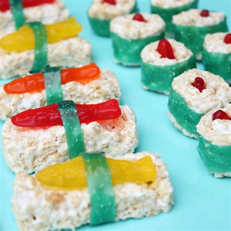 How many calories are in caramel fudge rice krispie sushi - calories, carbs, nutrition