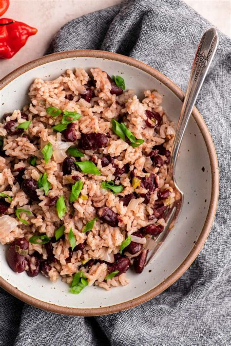 How many calories are in caribbean red beans and brown rice - calories, carbs, nutrition